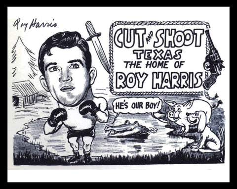 Roy Harris Autographed Signed 8x10 Photo SKU #247279