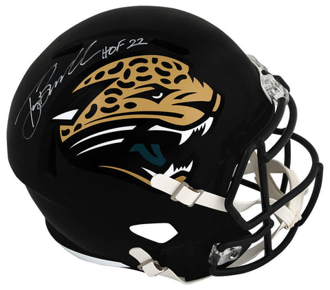 Tony Boselli Signed Jaguars Riddell F/S Rep Helmet w/HOF (White Ink) - (SS COA)