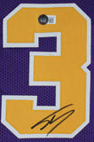 LSU Shaquille O'Neal Authentic Signed Purple Pro Style Jersey BAS Witnessed 2