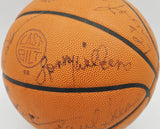 1979-80 Supersonics Autographed NBA Basketball 13 Sigs Wilkens Brown Beckett