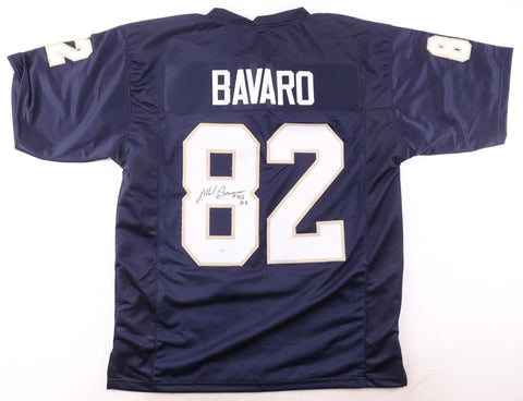 Mark Bavaro Signed Notre Dame Fighting Irish Jersey (JSA) N Y Giants All Pro T.E