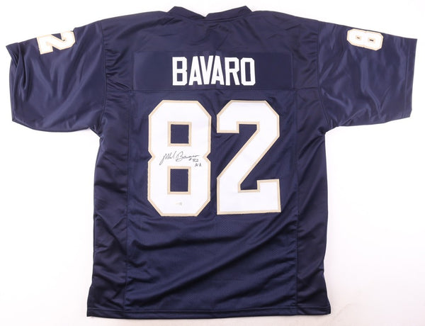 Mark Bavaro Signed Notre Dame Fighting Irish Jersey (JSA) N Y Giants All Pro T.E