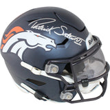 Patrick Surtain Autographed Denver Broncos Midi Helmet Beckett Witness 53132