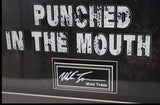 Mike Tyson "Everybody Has a Plan..." Laser Engraved Autographed Photo Framed