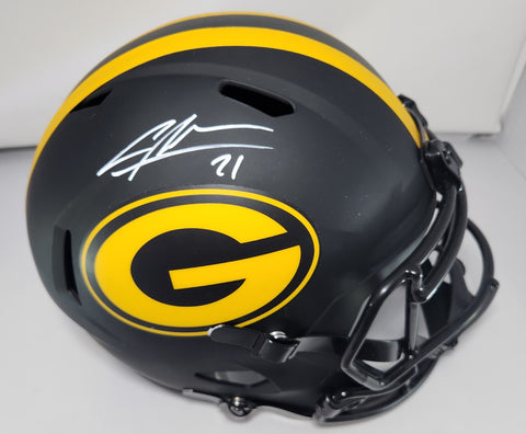 Packers CHARLES WOODSON Signed Full Size Replica ECLIPSE Helmet AUTO - FAN