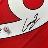 Autographed/Signed Alejandro Garnacho Manchester United Red Jersey Beckett COA