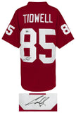 Cuba Gooding Jr Signed Red 'Tidwell' Custom Football Jersey - (BECKETT COA)