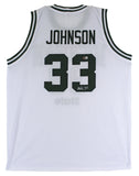 Michigan State Magic Johnson Authentic Signed White Jersey BAS Witnessed