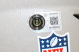 AJ Brown Autographed New England Patriots SpeedFlex Helmet Beckett WIT 57981