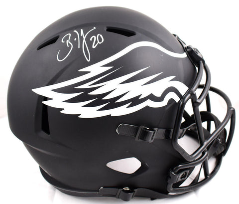 Brian Dawkins Autographed Eagles F/S Eclipse Speed Helmet- Beckett W Hologram