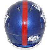 Jalin Hyatt Autographed/Signed New York Giants Mini Helmet Beckett 43040