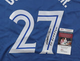 Vladimir Guerrero Jr Signed Blue Jays Jersey (JSA COA) Toronto / 5xAll Star 1B