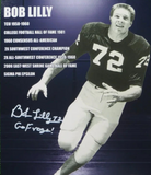 Bob Lilly Signed TCU Horned Frogs Jersey (JSA COA) Cowboys 11xPro Bowl D Tackle