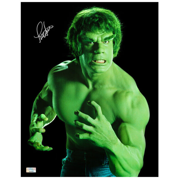 Lou Ferrigno Autographed The Incredible Hulk Classic 11x14 Photo