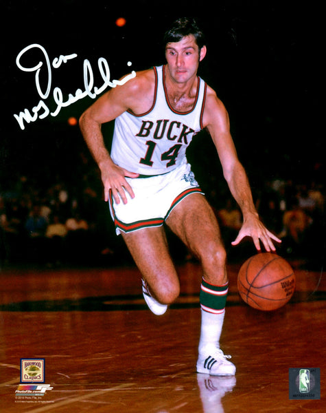 Milw Bucks JON McGLOCKLIN Signed 16x20 Photo #7 AUTO - 1971 NBA Champ