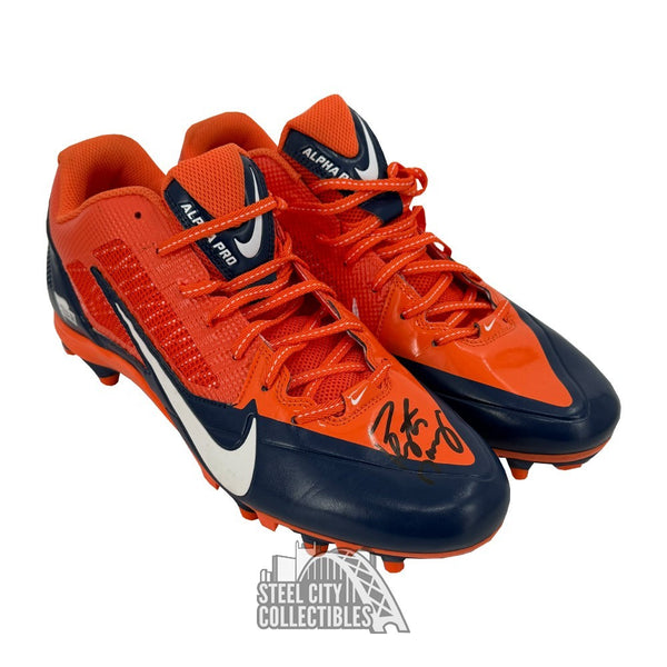 Peyton Manning Autographed Nike Alpha Pro Football Cleats - Fanatics