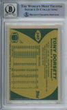 Tony Dorsett Autographed 2001 Topps Archives #240 Trading Card BAS 10 Slab 38652