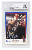 Ray Mercer Autographed 1991 Kayo Boxing Trading Card #117 - BECKETT