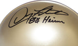 Doug Flutie Signed Boston College VSR4 Heisman Mini Helmet Beckett 40630