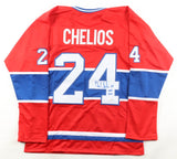 Chris Chelios Signed Montreal Canadiens Jersey Inscribed "HOF 2013" (JSA)