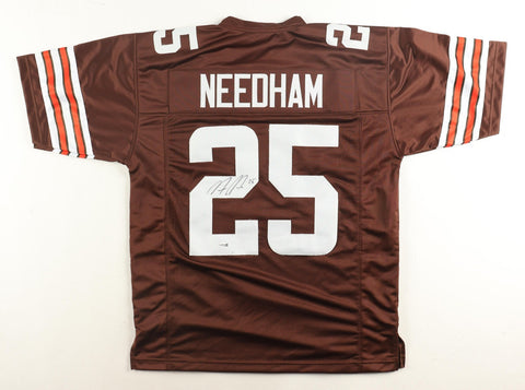 Nik Needham Signed Cleveland Browns Jersey (JSA COA) Ex UTEP Miner Defensive Bck