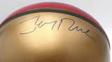 Jerry Rice Autographed Full Size Authentic Helmet 49ers Beckett QR #BL65383