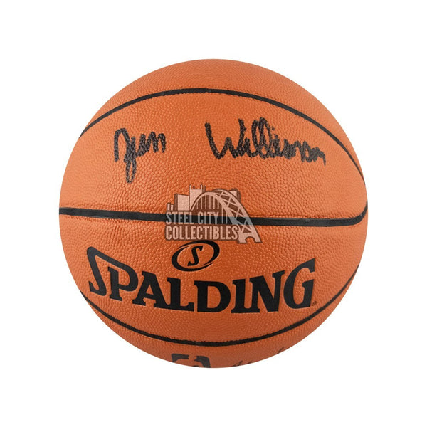 Zion Williamson Autographed Replica Spalding Basketball - Fanatics