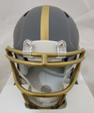 TERRY MCLAURIN SIGNED WASHINGTON COMMANDERS SLATE SPEED MINI HELMET BECKETT QR