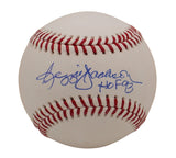 Reggie Jackson Signed New York Yankees Rawlings OML White MLB Baseball with Insc