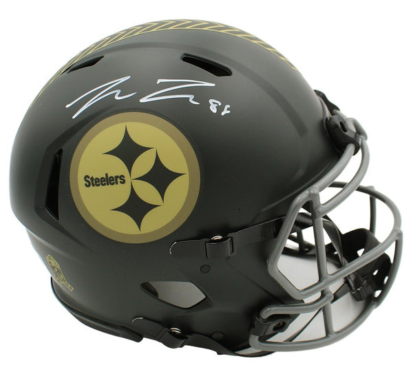 Pat Freiermuth Signed Pittsburgh Steelers Speed Authentic STS 4 NFL Helmet