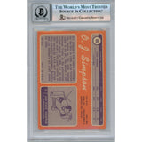 OJ Simpson Autographed 1970 Topps #90 HOF 10 Grade Card Beckett 46491