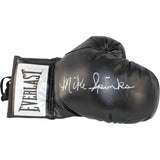 Michael Spinks Autographed/Signed Black Everlast Right Boxing Glove JSA 53562