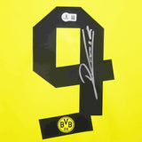 Robert Lewandowski Signed Borussia Dortmund Soccer Jersey #9 with Beckett COA