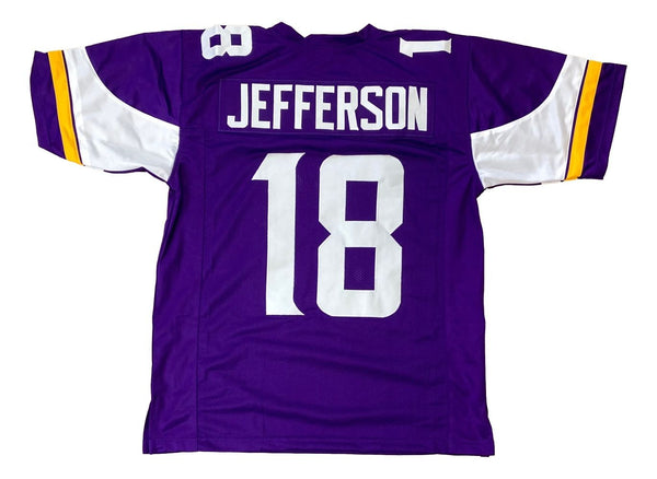 Justin Jefferson Minnesota Purple Football Jersey