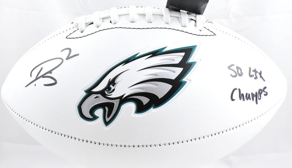 Darius Slay Signed Eagles Logo Football SB Champs - Beckett W Hologram