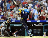 Kyle Schwarber Signed 16x20 Philadelphia Philles City Connect Photo PSA/DNA
