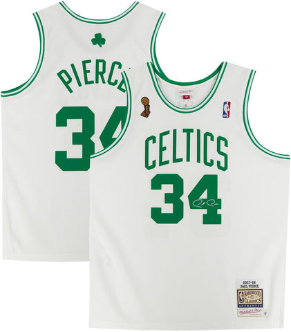 Paul Pierce Boston Celtics Signed2007-08 Mitchell & Ness Jersey
