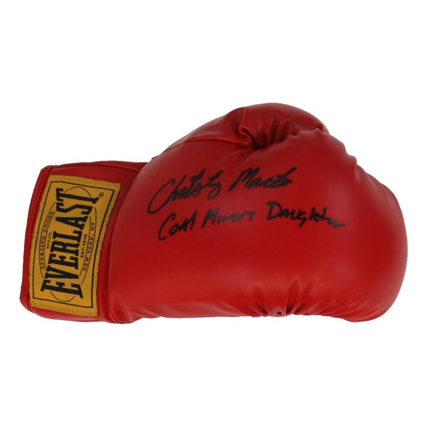 Christy Martin Signed Everlast Boxing Glove Ins. "Coal Miner's Daughter"Schwartz