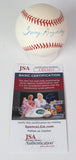 Tracy Ringolsby Autographed Official MLB Baseball -- Baseball HOF Writer JSA COA