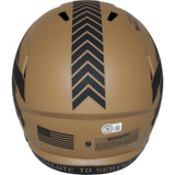 Stefon Diggs Signed Buffalo Bills F/S 23 Salute Helmet Beckett 43078