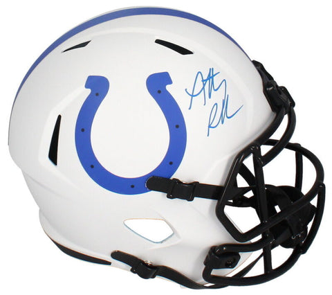 Anthony Richardson Autographed Colts Lunar Eclipse Full Size Helmet Fanatics