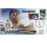Cal Ripken Jr. Signed Baltimore Orioles Artwork 158/750 Cachet Envelope