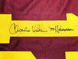 USC TROJANS CHARLES WHITE AUTOGRAPHED MAROON JERSEY "79 HEISMAN" PSA/DNA 212668