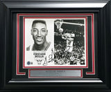 Scottie Pippen Autographed Framed 8x10 Photo Bulls Best Wishes Beckett BR84855