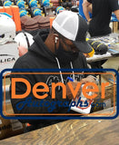 Ty Law Autographed New England Patriots VSR4 Mini Helmet Beckett 35576