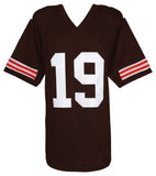 Bernie Kosar Signed Brown Custom Football Jersey - (BECKETT COA)