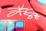Travis Kelce Signed Chiefs F/S SB LVII Speed Flex Helmet-Beckett W Hologram