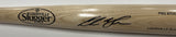 Brewers Infielder ANDREW VAUGHN Signed Louisville Slugger blonde Bat AUTO - JSA