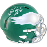 Eric Allen Autographed Philadelphia Eagles Authentic TB Helmet HOF Beckett 51293