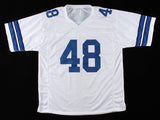 Daryl Johnston Signed Dallas Cowboys Jersey (JSA COA) 3xSuper Bowl Champion